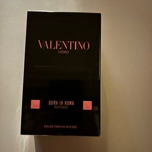 Valentino Uomo Black and Pink Packaging